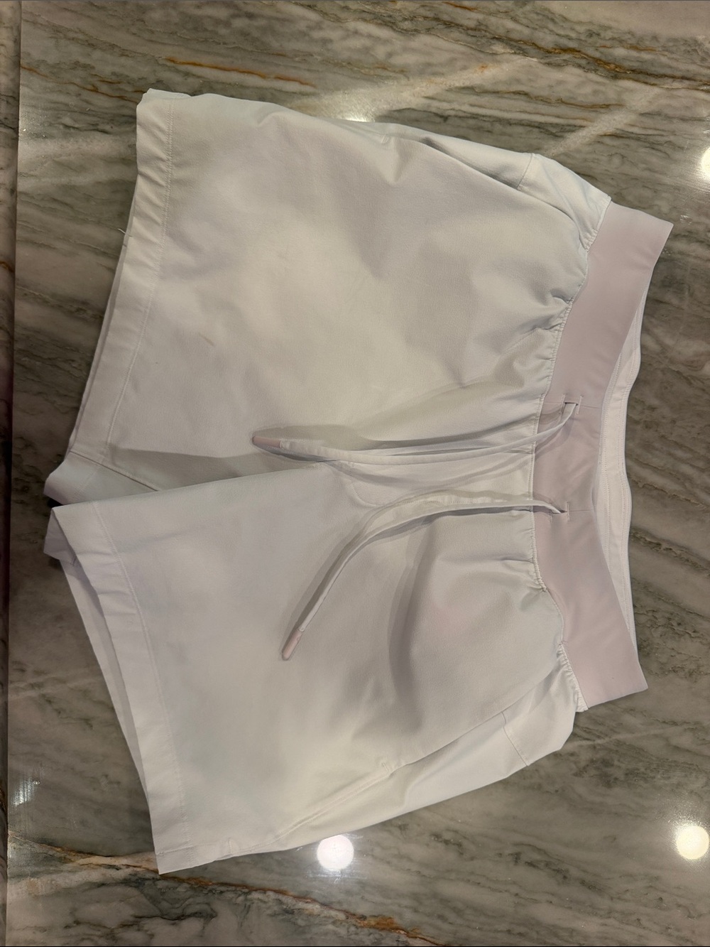lululemon athletica White Men’s Athletic Drawstring Shorts